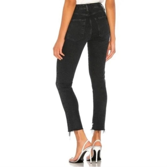 AGOLDE Toni Mid Rise Straight Jeans Organic Cotton - Picture 2 of 6